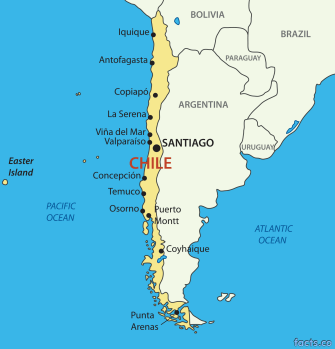 ChileMapwithCities