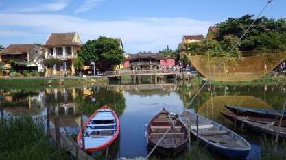 Japanische Brücke in Hoi An